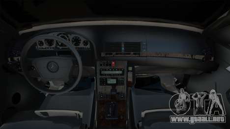 Mercedes-Benz e55 w210 Black para GTA San Andreas