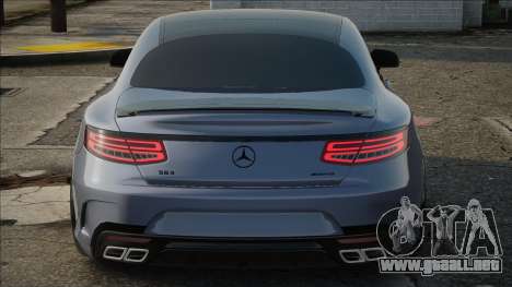 Mercedes-Benz s63 Coupe Silver para GTA San Andreas