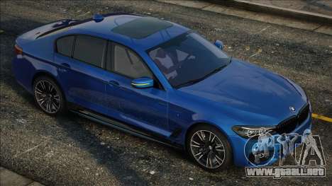 BMW 540i G30 Azul para GTA San Andreas