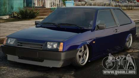 VAZ 2108 Azul Editar para GTA San Andreas