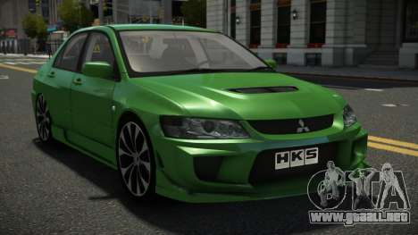 Mitsubishi Lancer Evo VIII Digo para GTA 4