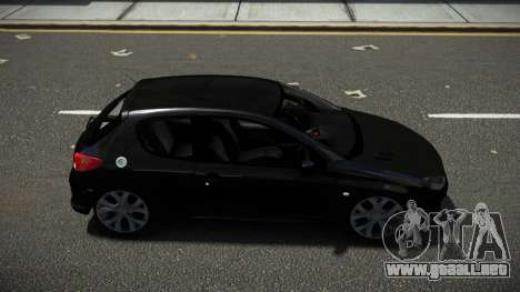 Peugeot 206 Rozzy para GTA 4