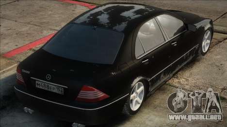 Mercedes-Benz S600 BLE para GTA San Andreas