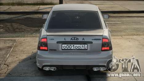 Lada Priora Silver Edit para GTA San Andreas