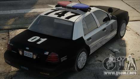 LAPD 2011 Ford Crown Victoria para GTA San Andreas