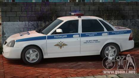 Lada Priora - Russian police para GTA San Andreas