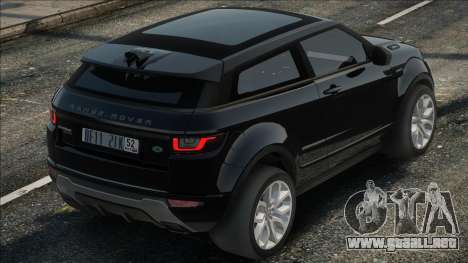 Range Rover Evoque Coupe Blek para GTA San Andreas