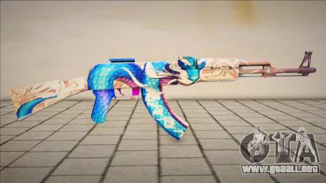 Ak47 Dragon Suiryu para GTA San Andreas