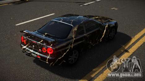 Nissan Skyline R34 Heroshi S9 para GTA 4