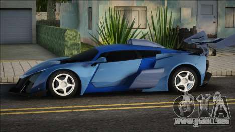 MARUSSIA B2 Blue para GTA San Andreas