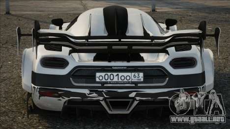 Koenigsegg Agera Royal para GTA San Andreas