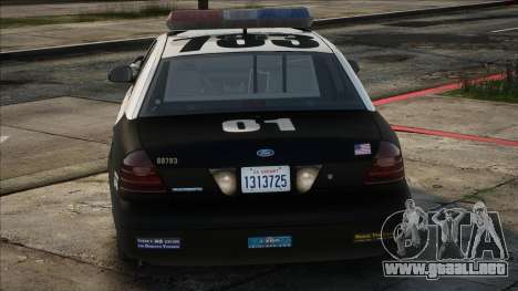 LAPD 2003 Ford Crown Victoria para GTA San Andreas