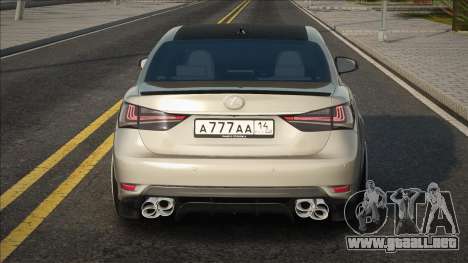 Lexus GS350 Dia para GTA San Andreas