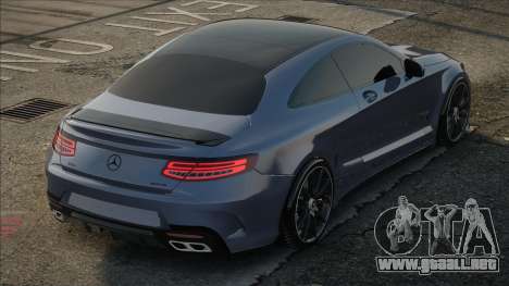 Mercedes-Benz s63 Coupe Silver para GTA San Andreas