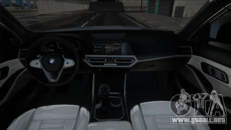 BMW 330i (G20) MT para GTA San Andreas