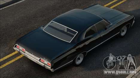 Chevrolet Impala Black Sedan para GTA San Andreas