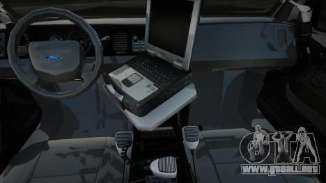 LAPD 2011 Ford Crown Victoria Slicktop para GTA San Andreas