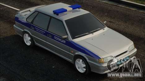 VAZ 2115 - Policía para GTA San Andreas