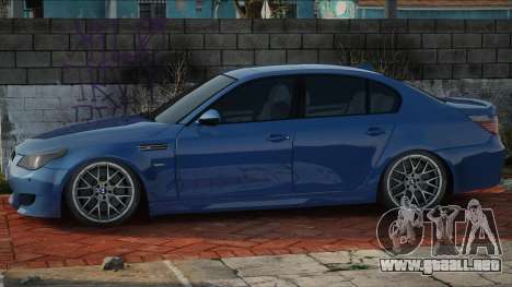 BMW M5 BLU para GTA San Andreas