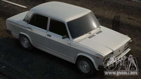 VAZ 2107 Culata con número para GTA San Andreas