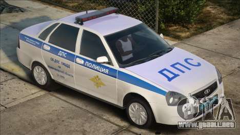 Policía DPS de Lada Priora para GTA San Andreas