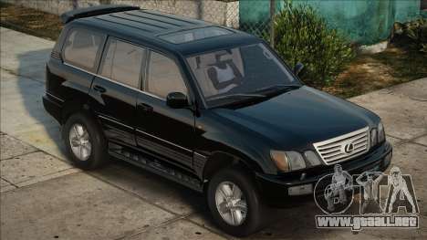 Lexus LX570 V8 BLE para GTA San Andreas