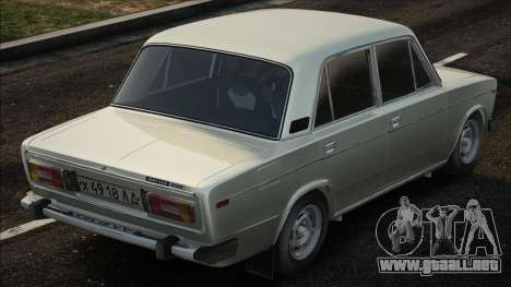 VAZ 2106 en su pintura original para GTA San Andreas