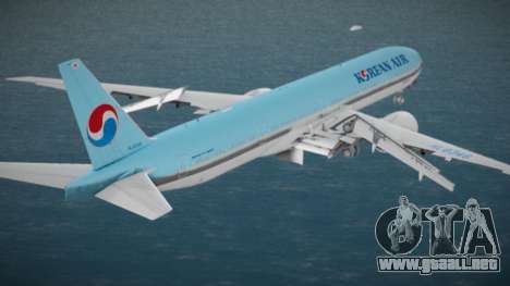 Korean Air Boeing 777-3B5ER HL8346 200th Boeing para GTA San Andreas