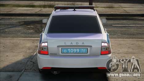 Policía DPS de Lada Priora para GTA San Andreas