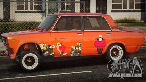 VAZ 2107 Los Simpson para GTA San Andreas