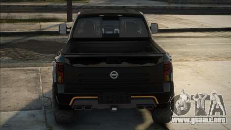 Nissan Titan 2017 Black para GTA San Andreas