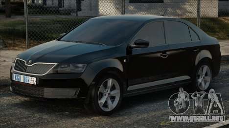 Skoda Rapid BL para GTA San Andreas