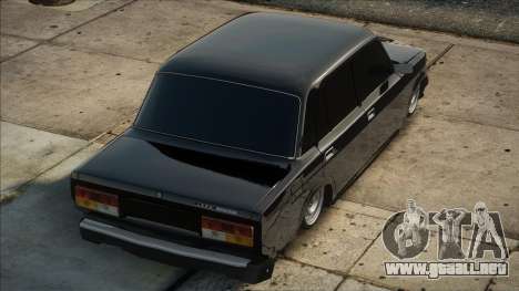 VAZ 2107 Tramp Negro para GTA San Andreas