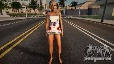 Skin De Halloween Version Argenta v2 para GTA San Andreas