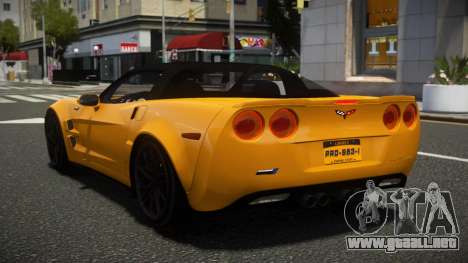 Chevrolet Corvette ZR1 Drabinu para GTA 4