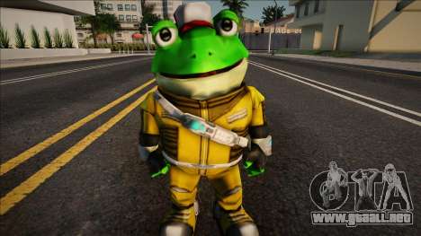 Star Fox Skin - Slippy para GTA San Andreas