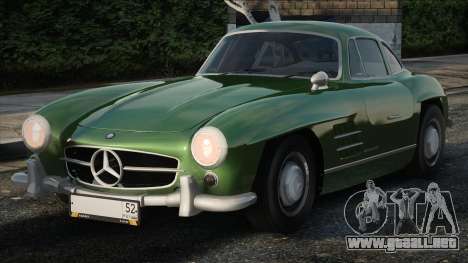 Mercedes-Benz 300 SL Green para GTA San Andreas