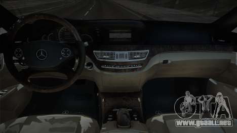 Mercedes-Benz S63 AMG (W221) 2011 para GTA San Andreas