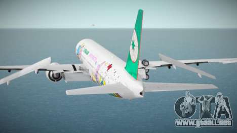 EVA Air Boeing 777-36NER B-16722 Hello Kitty Shi para GTA San Andreas