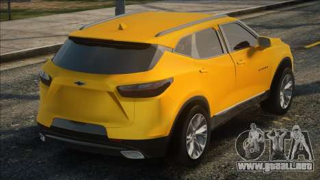 Chevrolet Blazer 2020 Yellow para GTA San Andreas