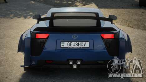 Lexus LFA Royal para GTA San Andreas