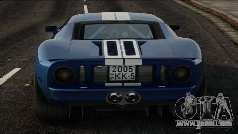 2005 Ford GT Blue para GTA San Andreas