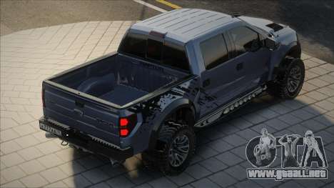 Ford Raptor SVT 2012 Dia para GTA San Andreas