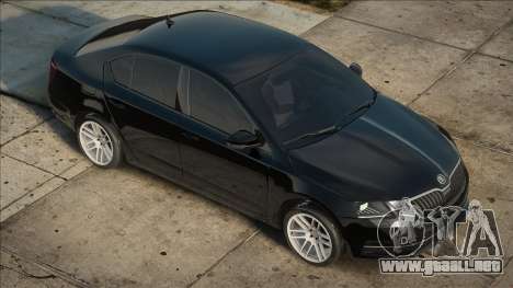 Skoda Octavia Black para GTA San Andreas