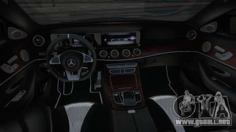 Mercedes-Benz E200 Black para GTA San Andreas