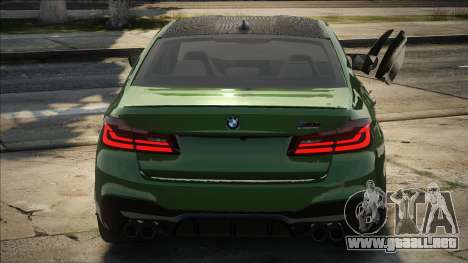 BMW M5F90 Competition Green para GTA San Andreas