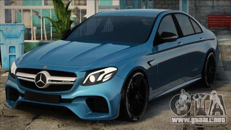 Mercedes-Benz E63 w213 BLUE para GTA San Andreas