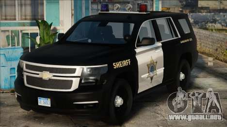 SCSO 2016 Chevy Tahoe para GTA San Andreas