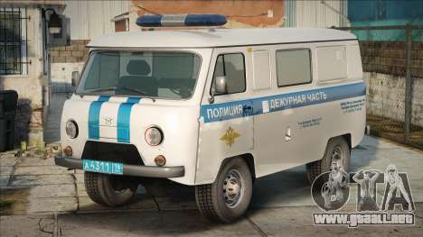 UAZ Policía de Bukhanka para GTA San Andreas