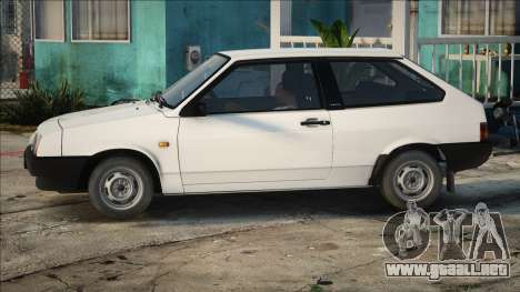 VAZ 2108 Blanco en stock para GTA San Andreas